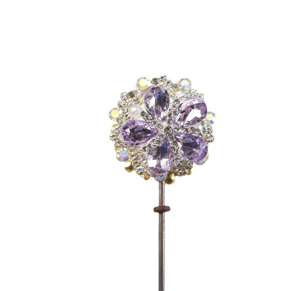 Wholesale Double Turn Crystal Windmill Heavy Industry Nepal Beads Can Be Worn Pen Loose Beads